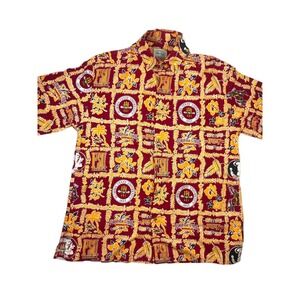 Florida State Seminoles Hawaiian Shirt Men's L NCAA College Ke Nui Button Up